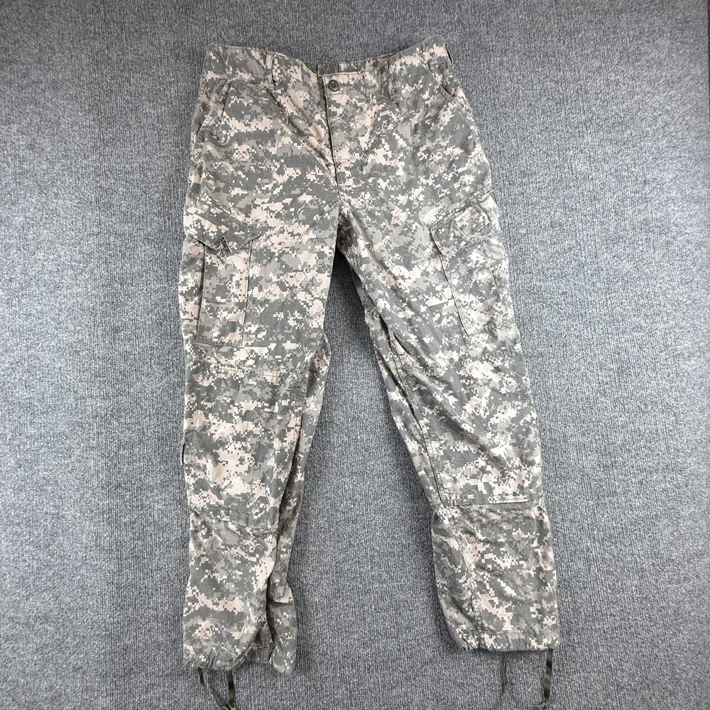Propper Pants Mens 38x30 Gray Digital Camo Army Combat Uniform FR Cargo